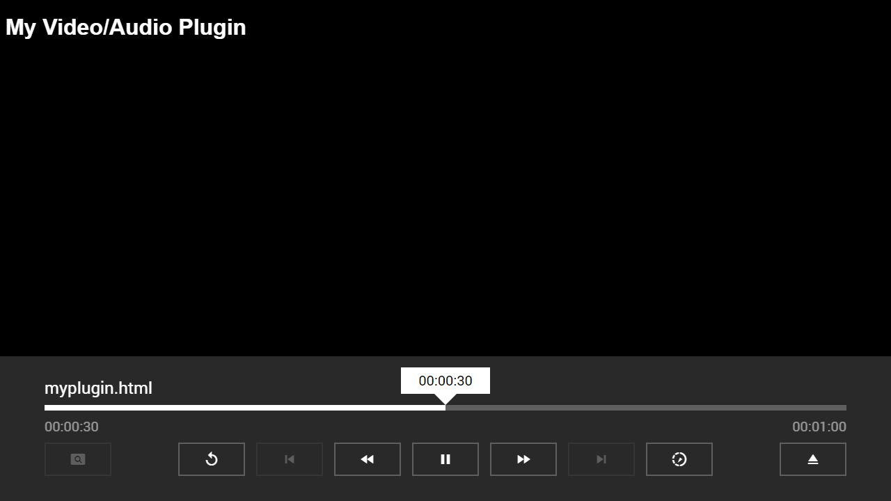 Example Screenshot (My Video/Audio Plugin 2/2)