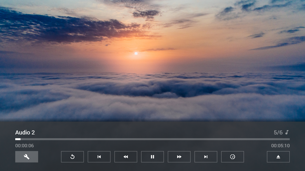 Example Screenshot (NetCast Menu)